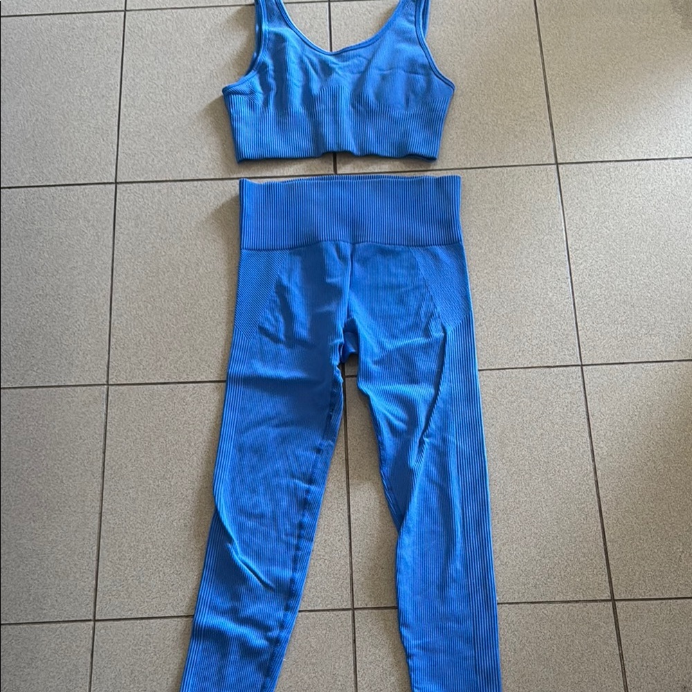 JoyLab Blue High-Waisted Leggings